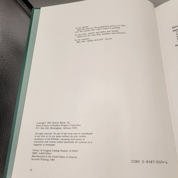 Lap Quilting Pattern Book by Georgia Bonesteel Hardcover Book Multiple Patterns - Picture 6 of 10